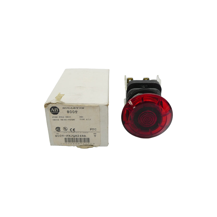 ALLEN BRADLEY 800T-FXJQH24RA SER. T 24VAC/DC (WH) NSMP
