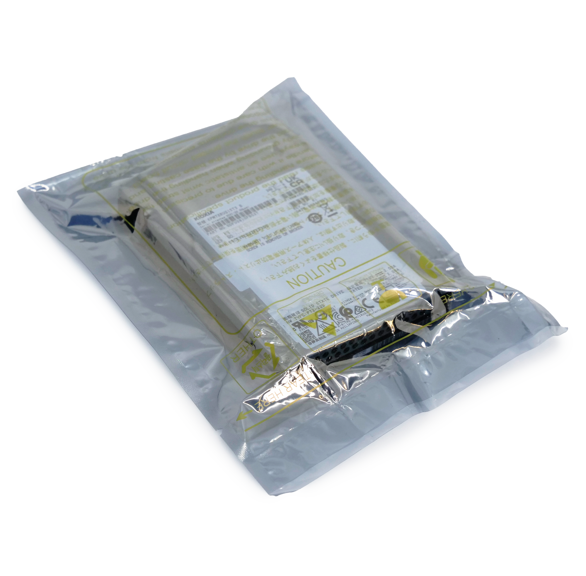 Kioxia PM7-R KPM7XRUG15T3 15.36TB 1 DWPD SAS-4 25Gb/s Read Intensive TLC 2.5in Enterprise Solid State Drive