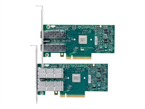 Mellanox MCX311A-XCAT ConnectX-3 EN PCI Express 3.0 x8 Fibre Channel over Ethernet (FCoE) Network adapter.