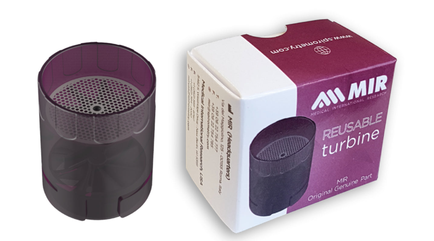 Reusable Mesh Turbine Flowmeter for Spirometers