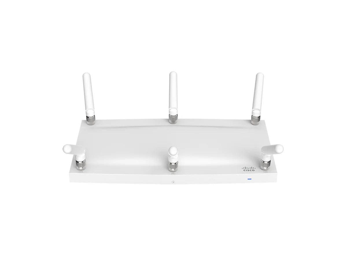 Cisco Meraki Wi-Fi 6 Cloud Managed with External Antennas and Multigigabit Ethernet Access Point (MR46E-HW