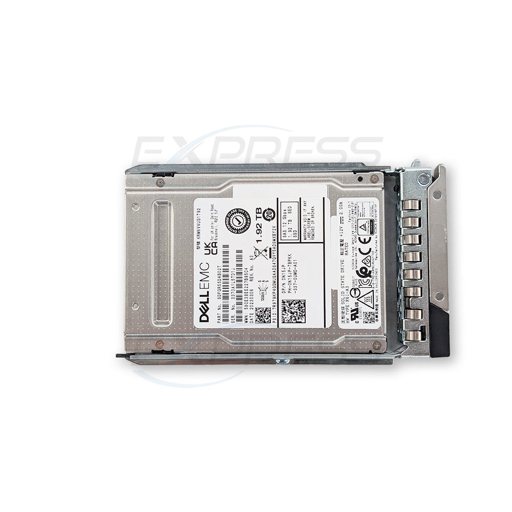 Dell 2.5" 1.92TB SAS 12Gbps MU SED SSD | N15jP