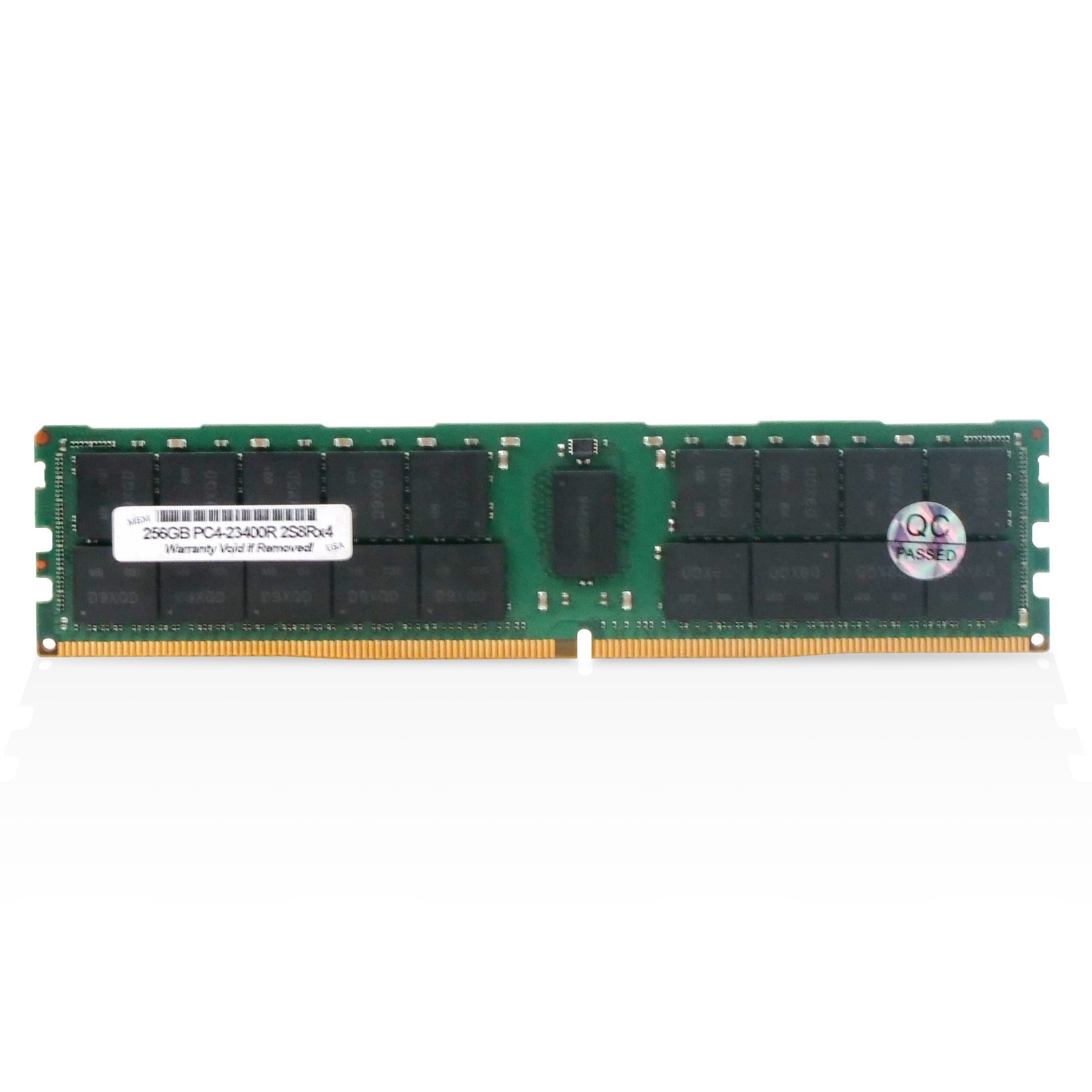 256GB DDR4 2933MHz RDIMM ECC Server RAM PC4-23400R Seller Refurbished Memory