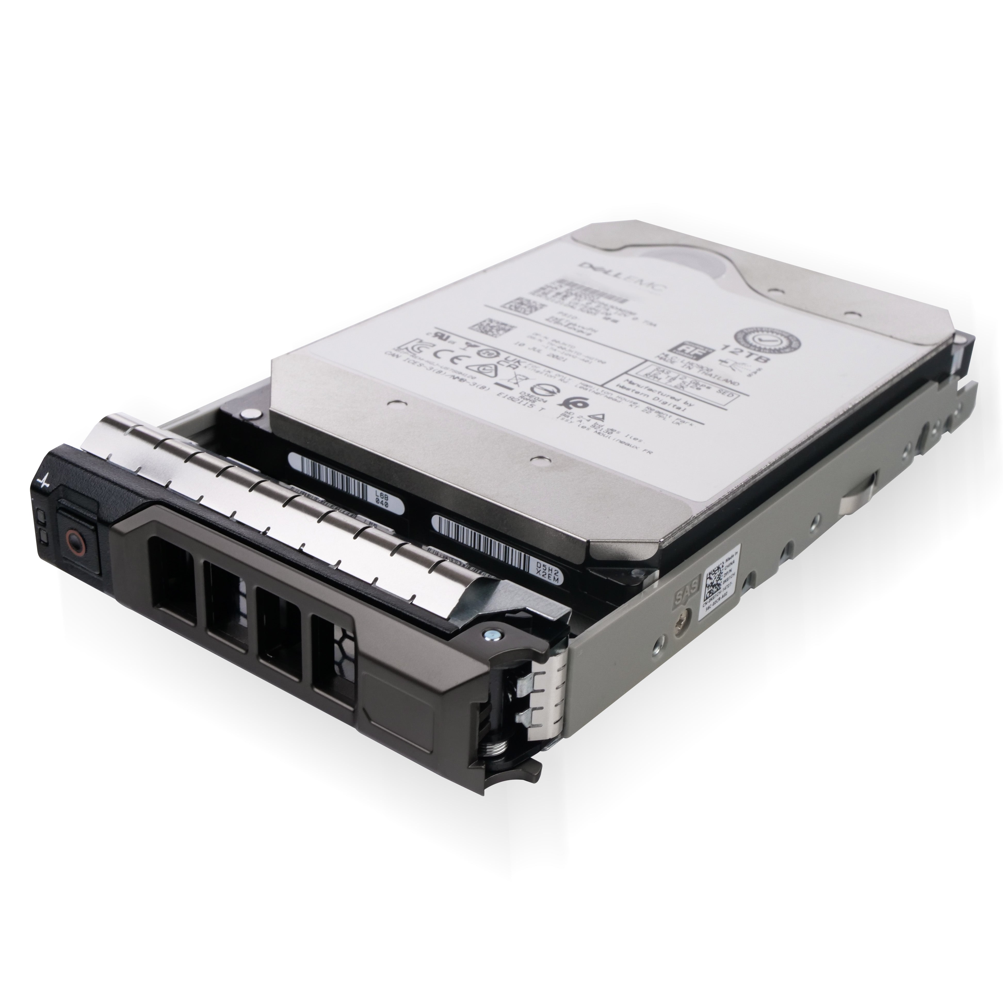 Dell G13 400-AXLE 12TB 7.2K RPM SAS 12Gb/s 512e 256MB 3.5in Refurbished HDD
