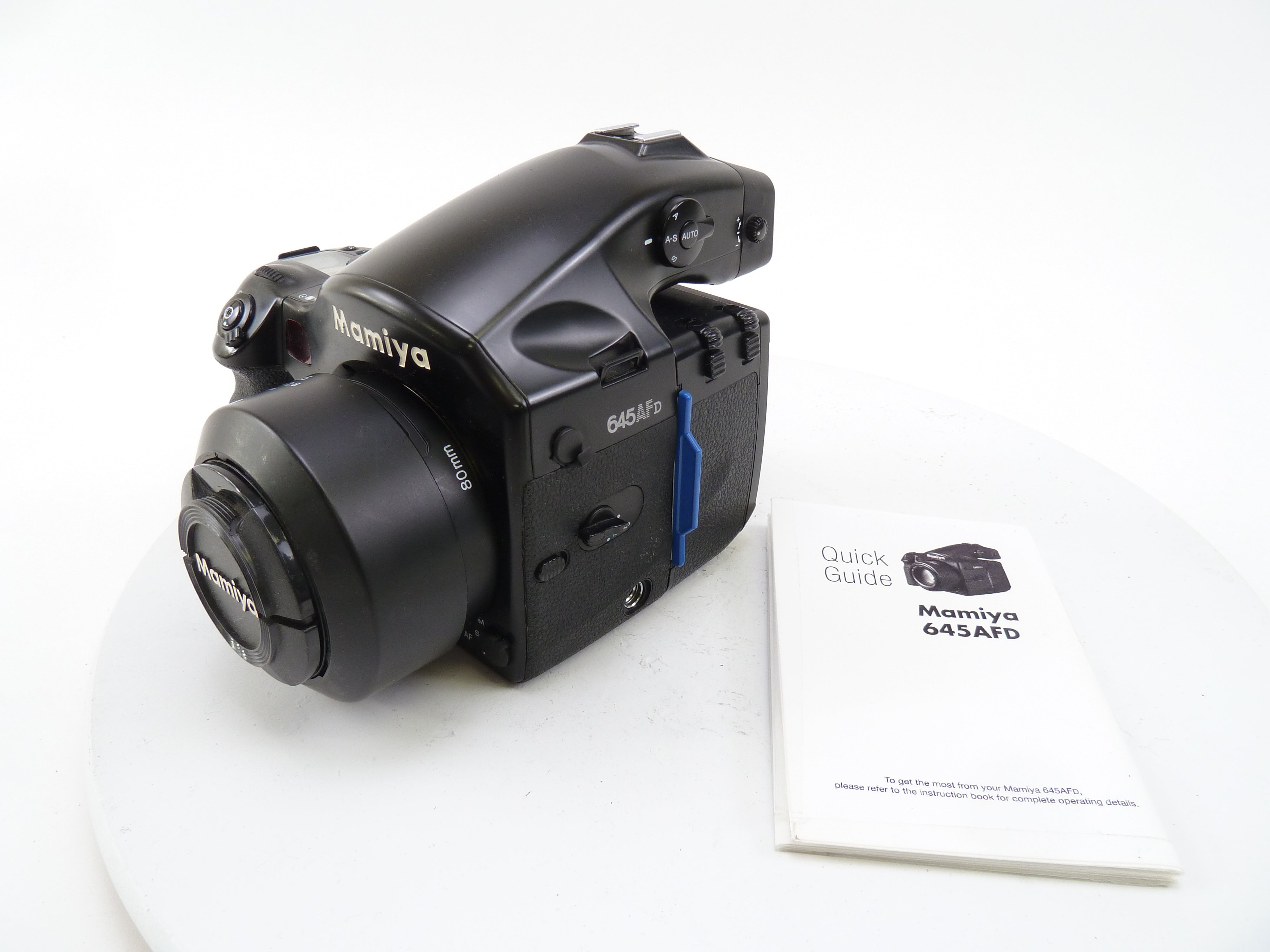 Mamiya 645 AFD Outfit with 80MM F2.8 Lens and 120/220 Film Back
