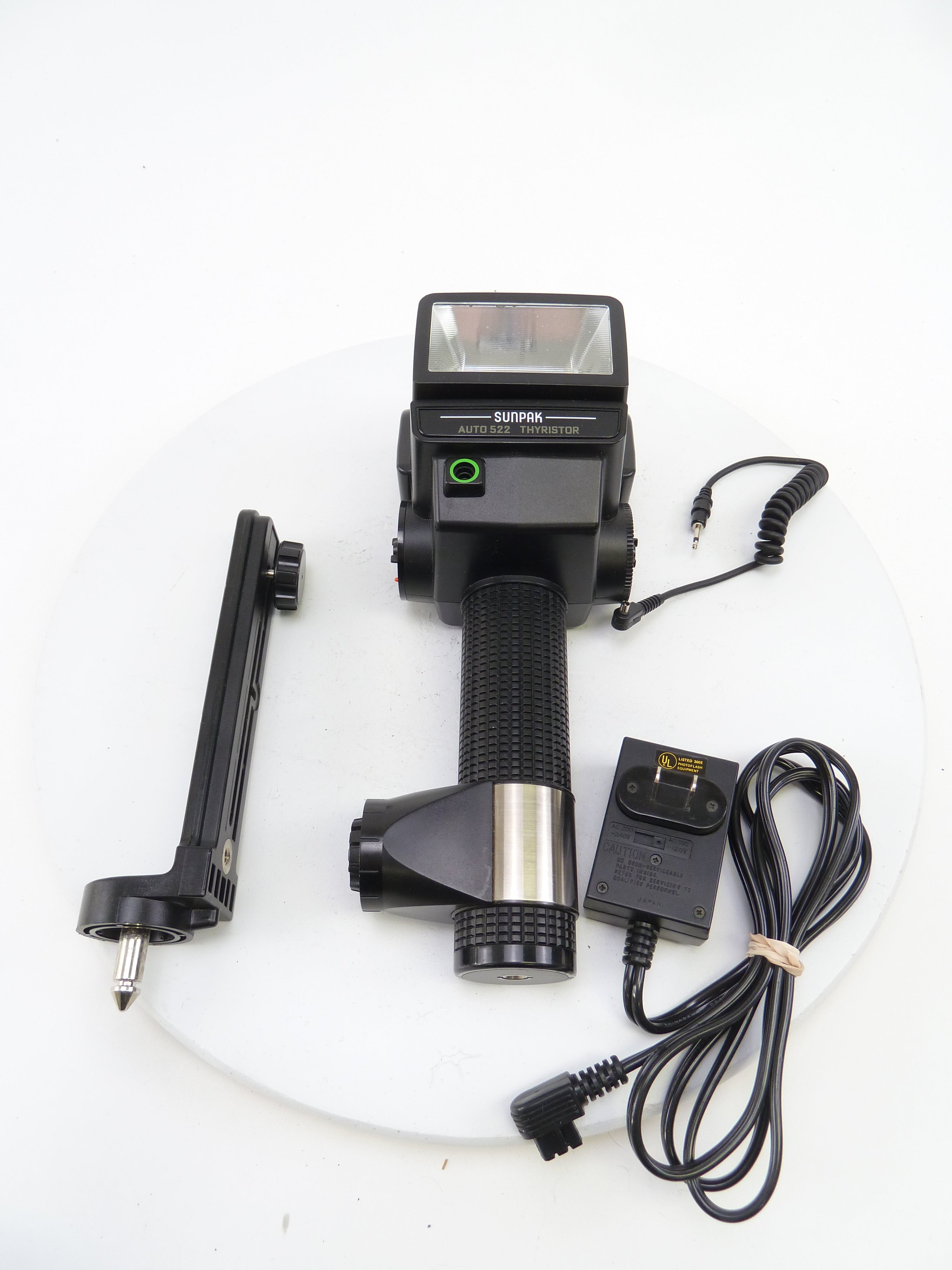 Sunpak 522 Handle Mount Thyristor Flash
