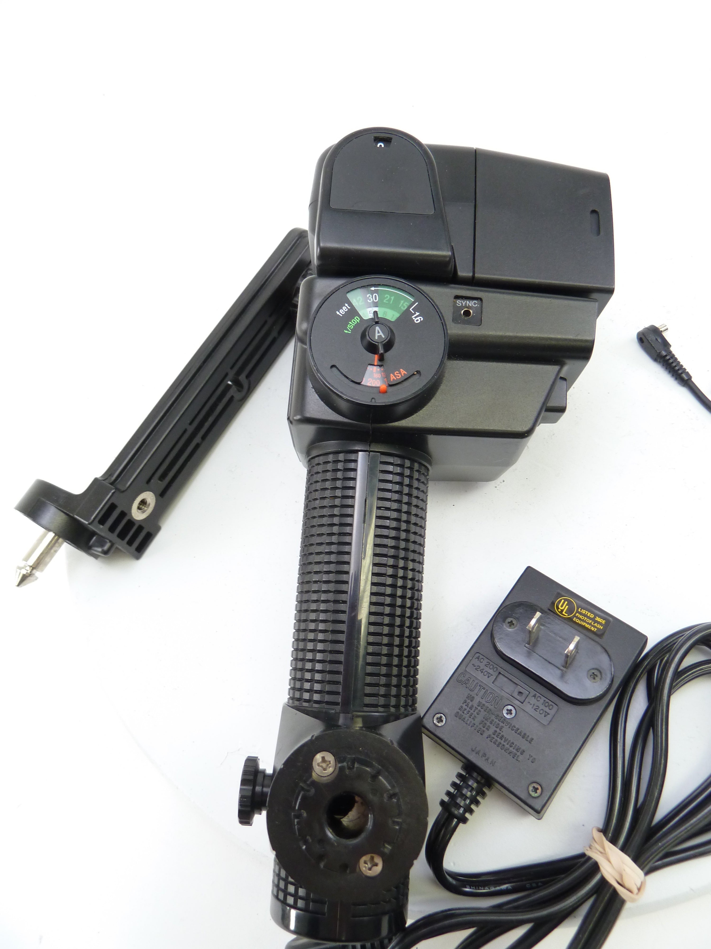 Sunpak 522 Handle Mount Thyristor Flash
