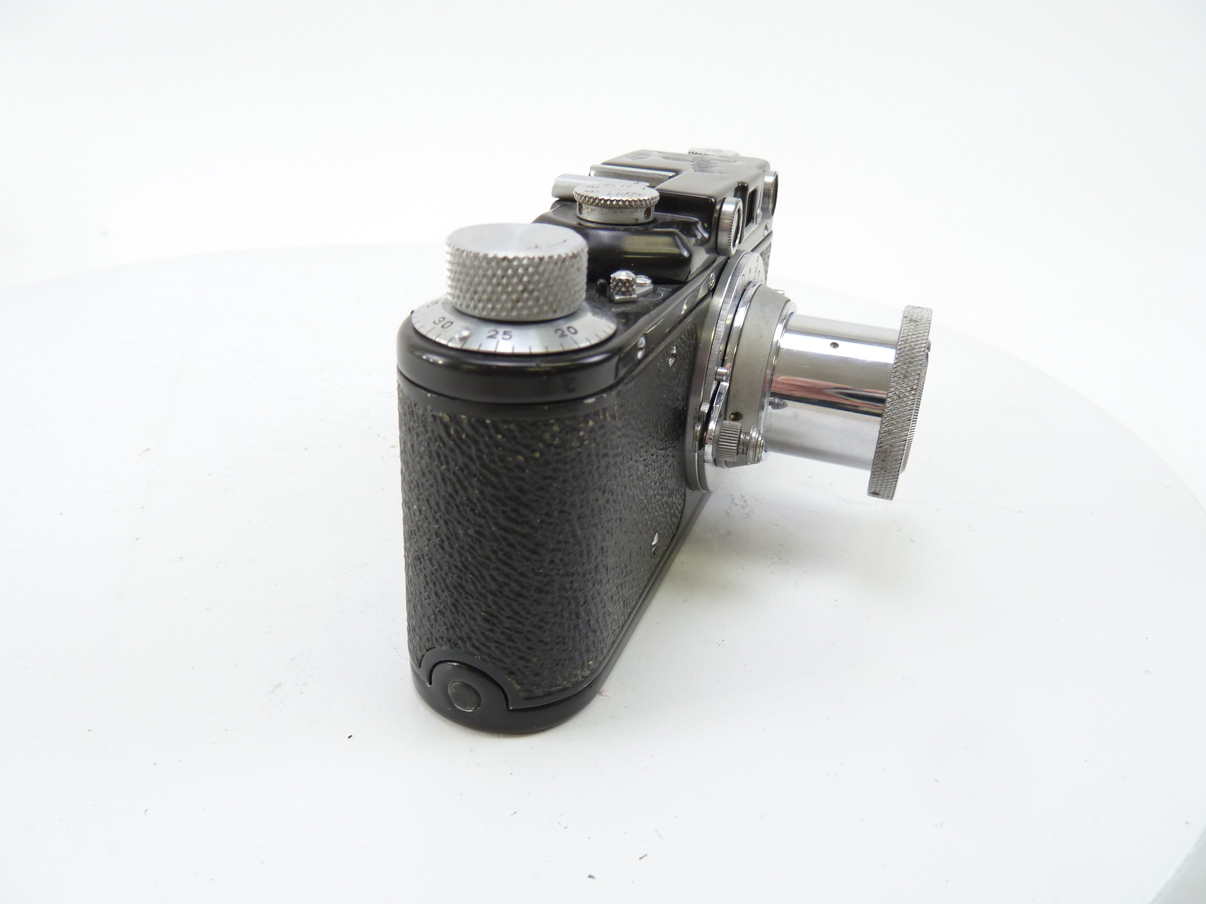 Zorki Type 1D Zopkuu Black Body with nhayctap-22 50MM f3.5 lens