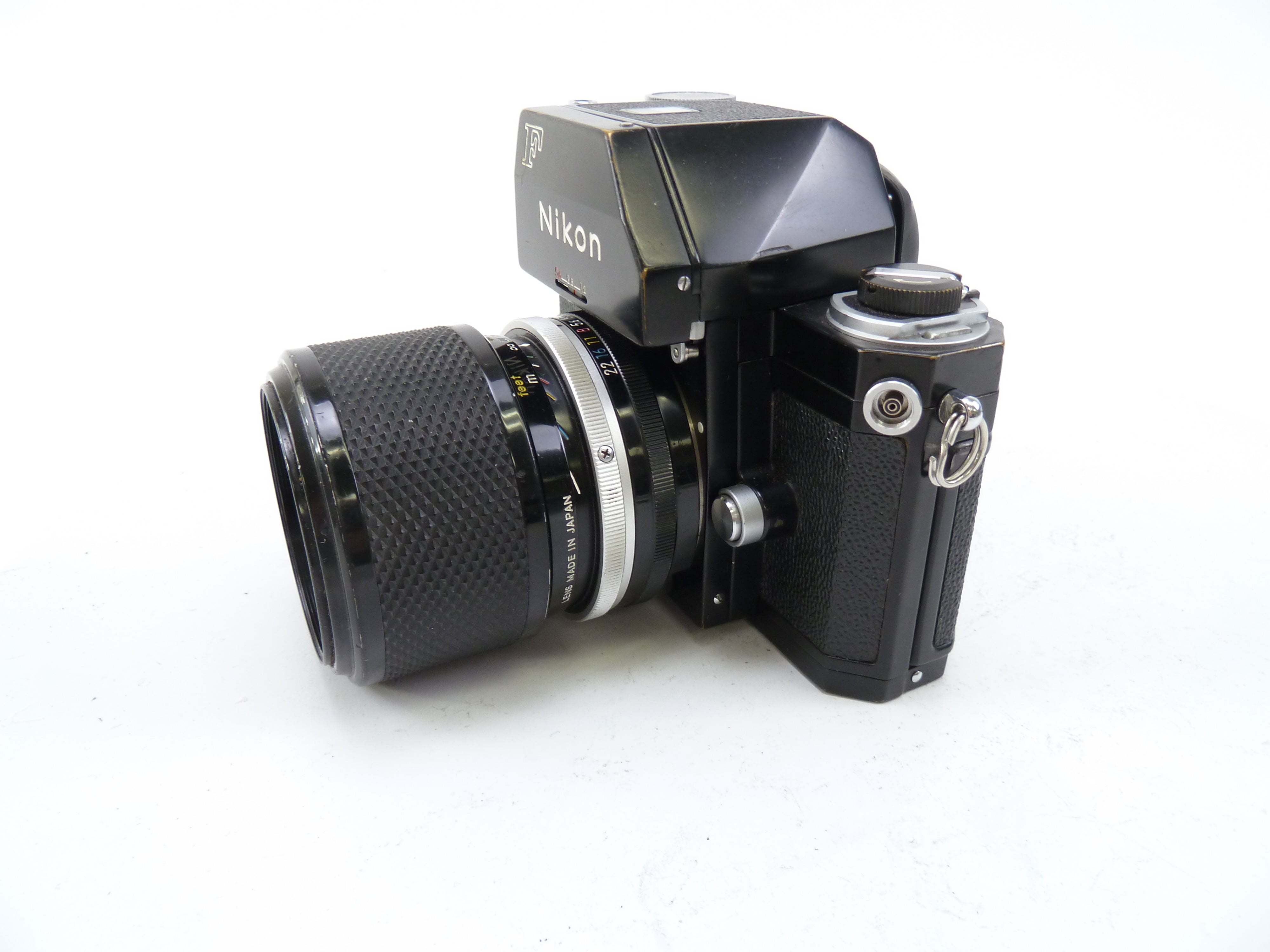 Nikon FTn Black Body with 43-86MM F3.5 Zoom Lens