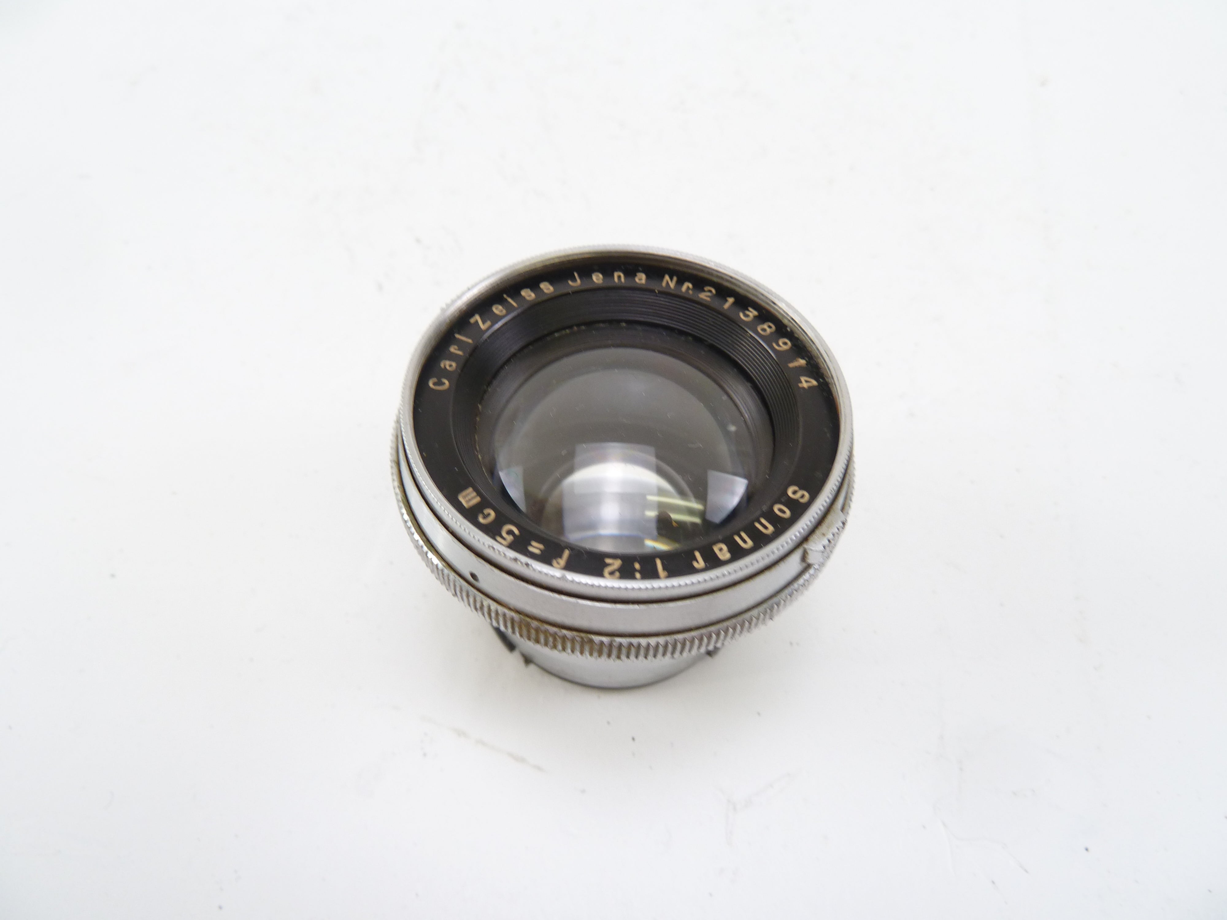 Carl Zeiss Sonnar 5cm F2 Lens Contax Mount