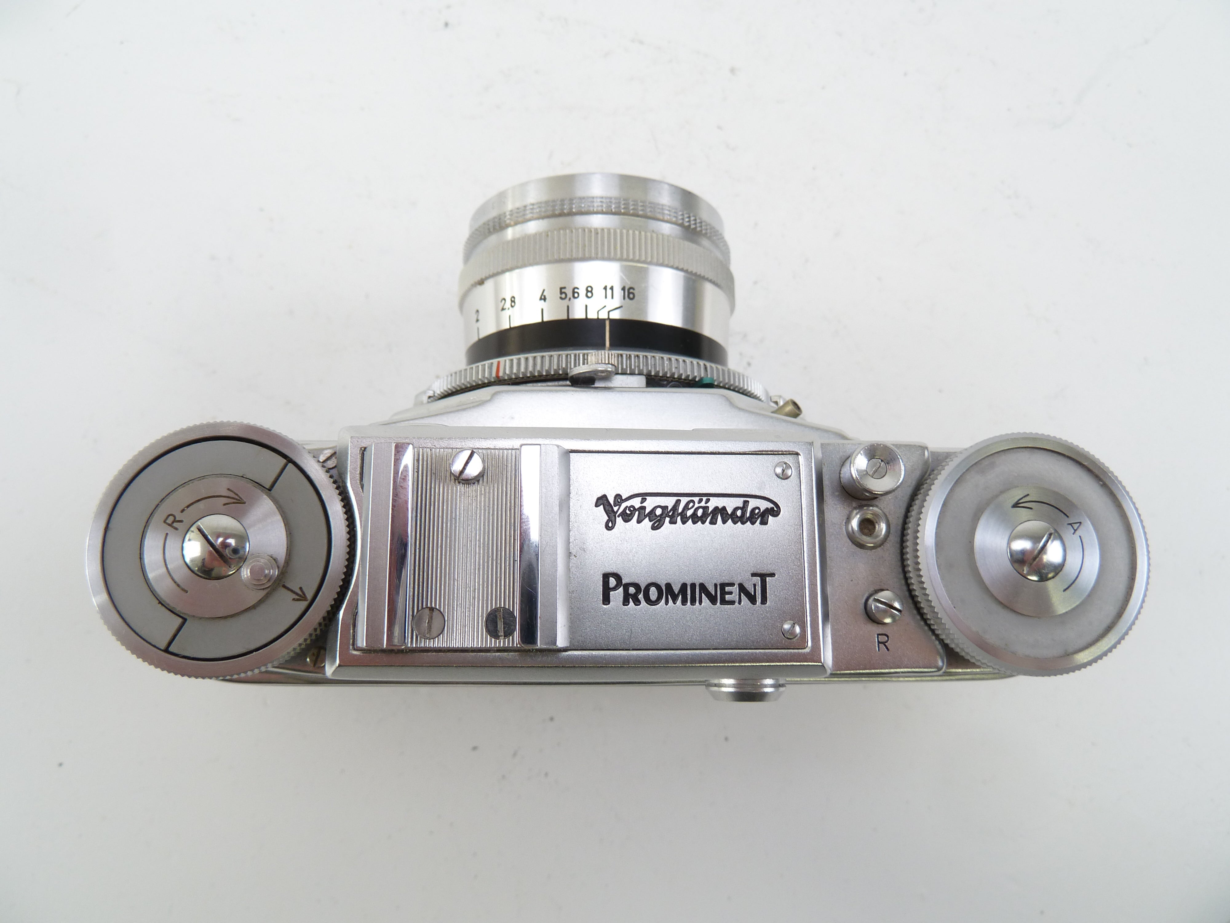 Voightlnder Prominent 1 with 50MM f2 Ultron Lens