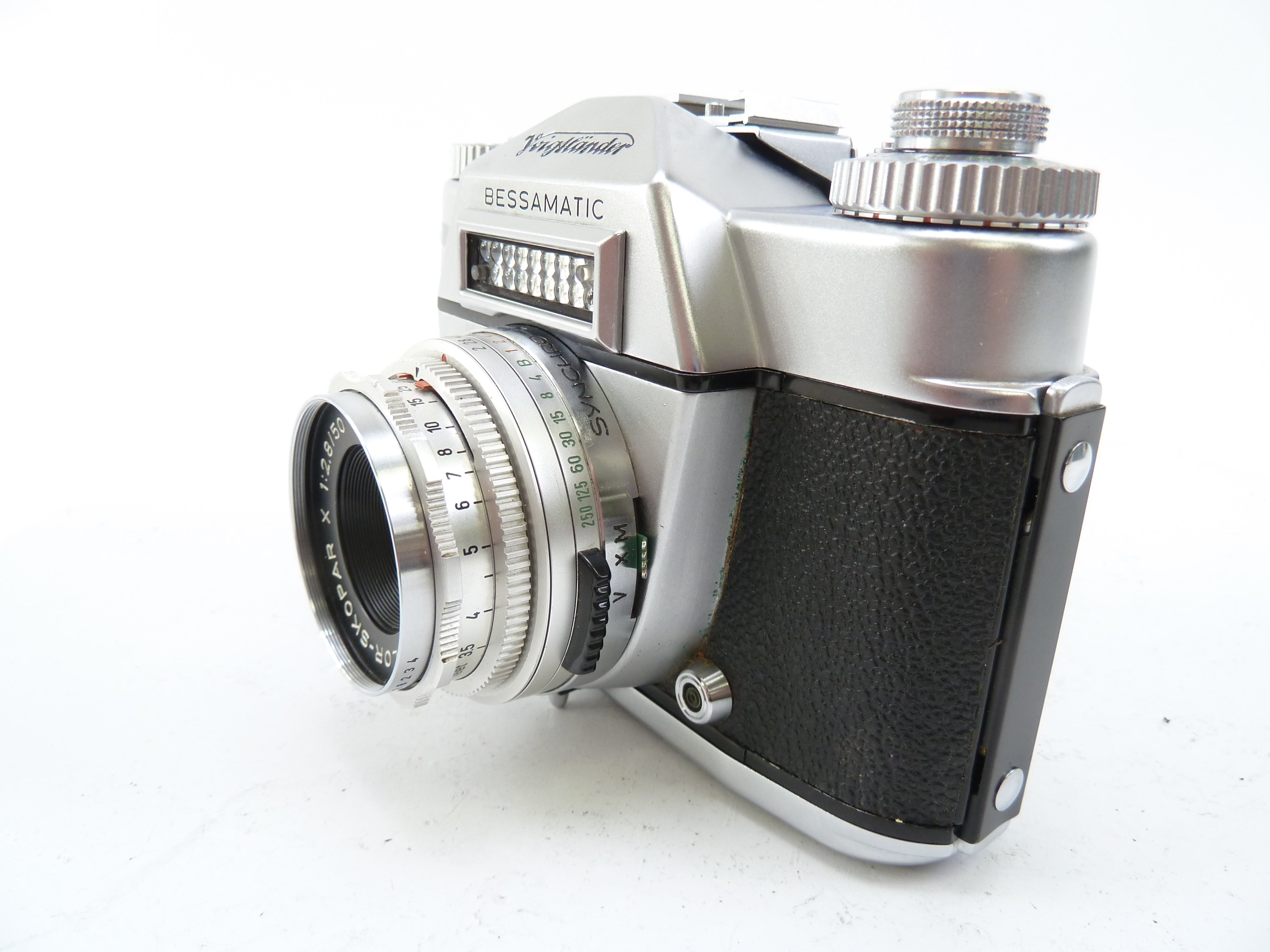 Voightlander Bessamatic 35MM with Color-Skopar 50MM f2.8 Lens