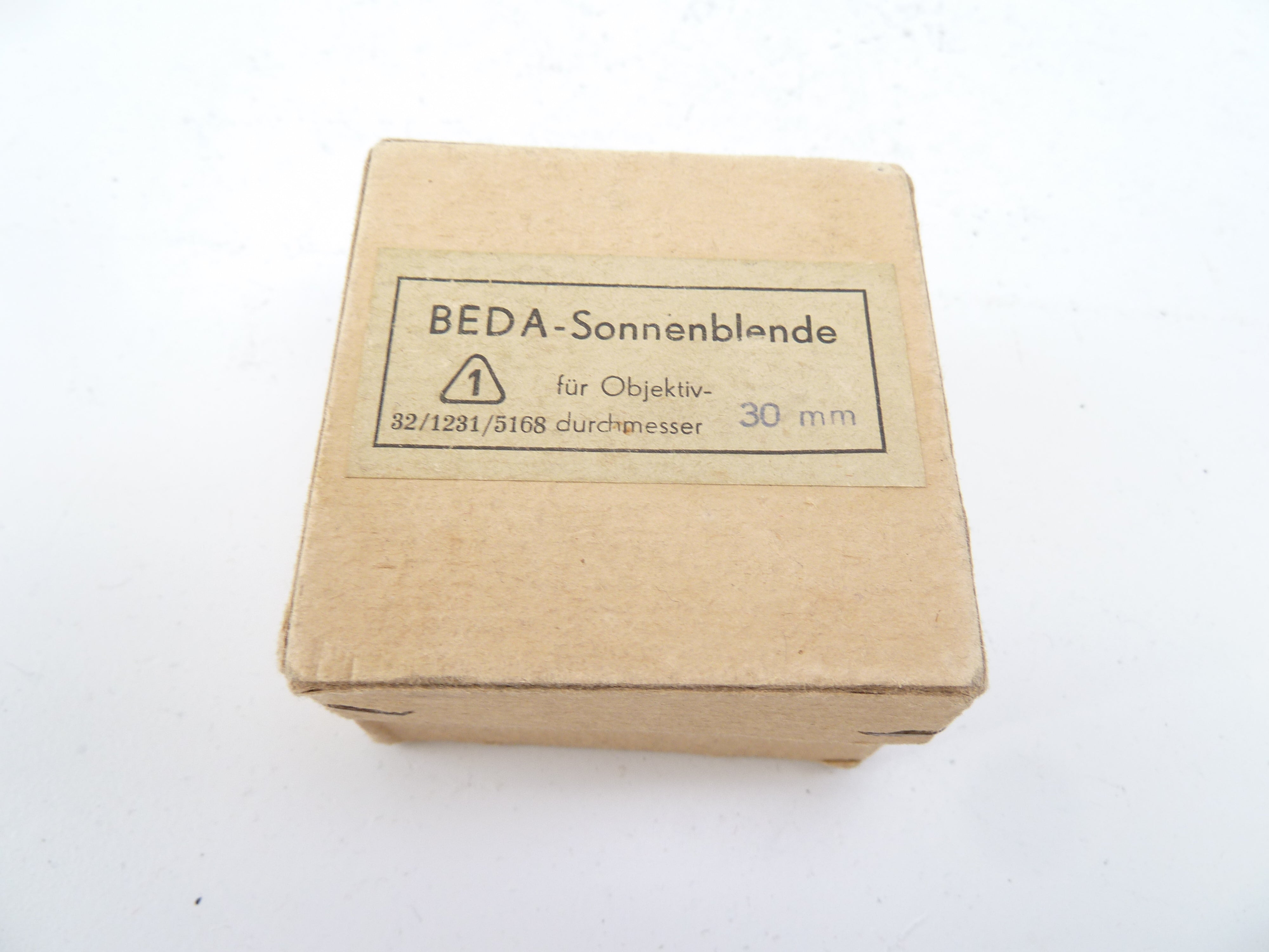 Exakta Beda-Sonnenblende Hood for 30MM Lens in box