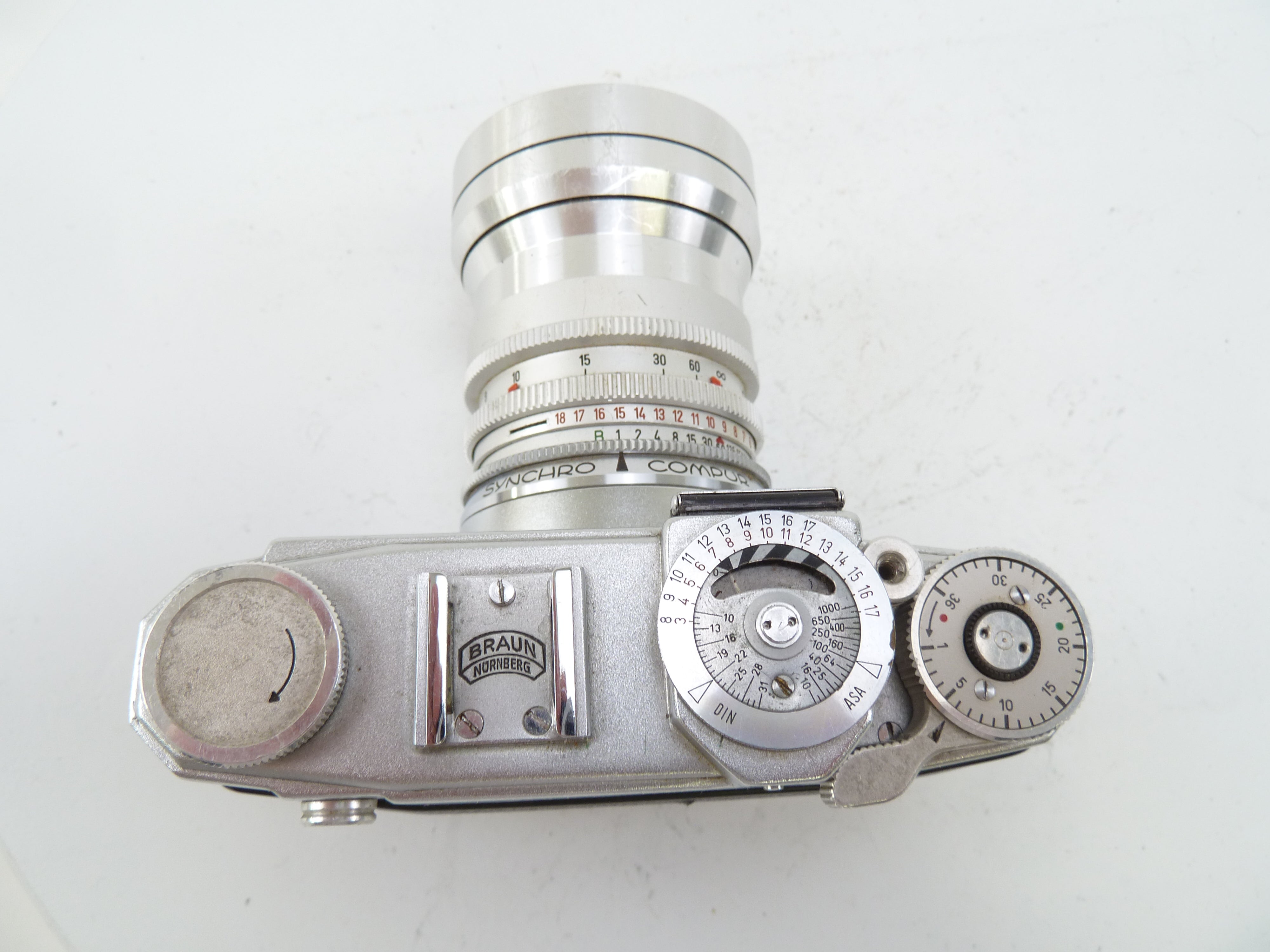 Braun Colorette 35MM Camera with Rodenstock Rotelar 135MM f4 Lens AS IS