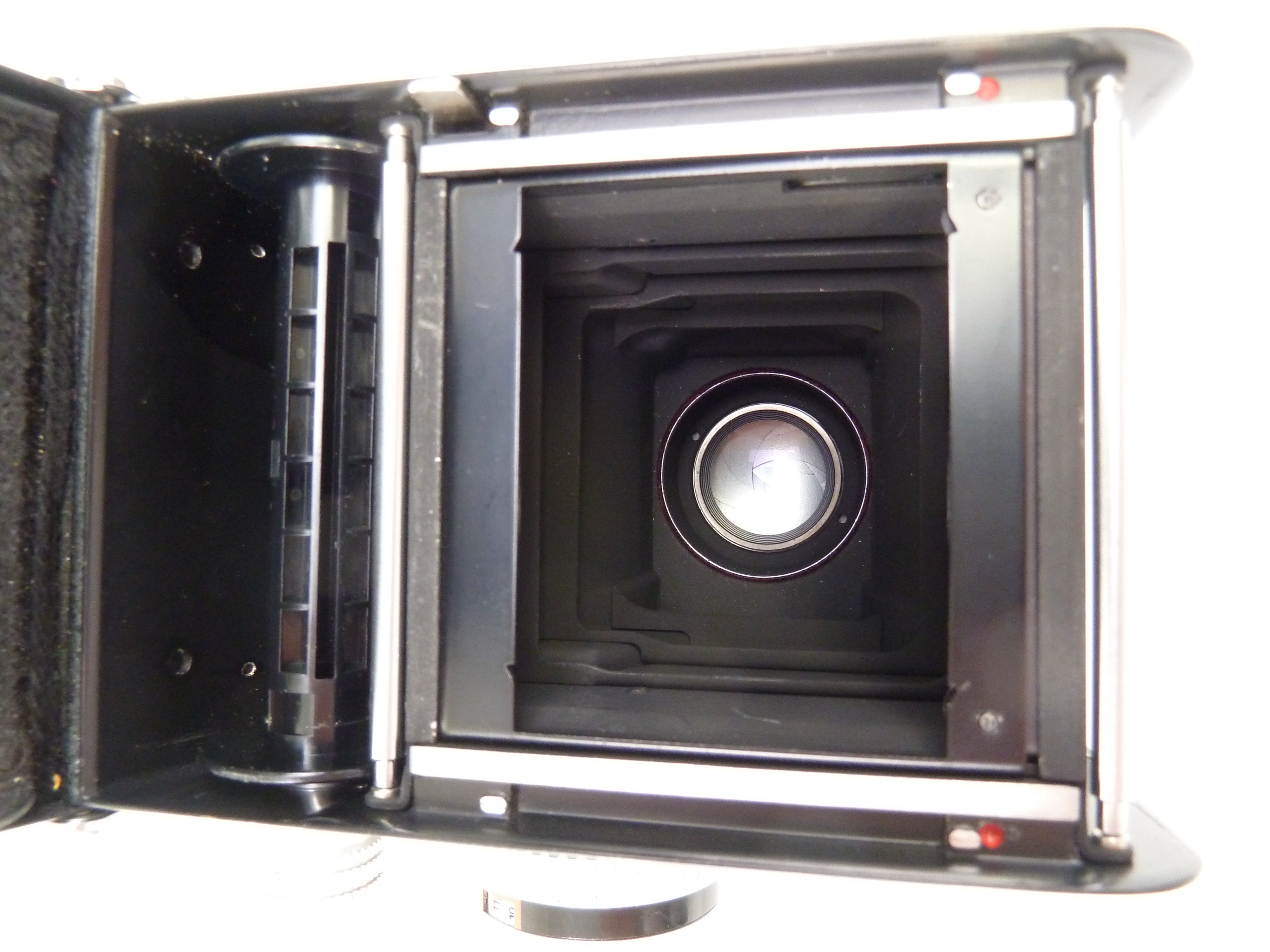 Rolleiflex T type 2 Twin Lens Reflex Camera with Tessar 75MM F3.5 Lens