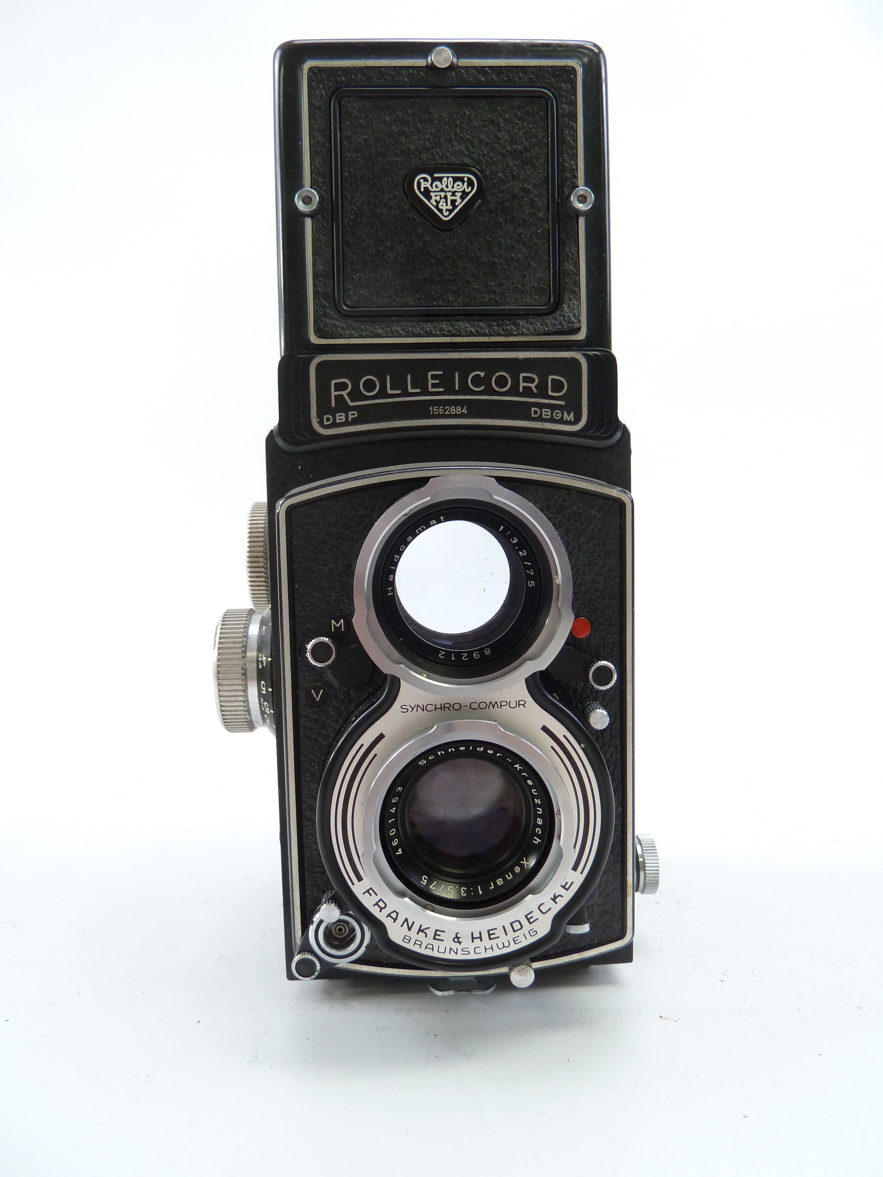 Rolleicord V Twin Lens Reflex with Schneider 75MM f3.5 Lens AS IS