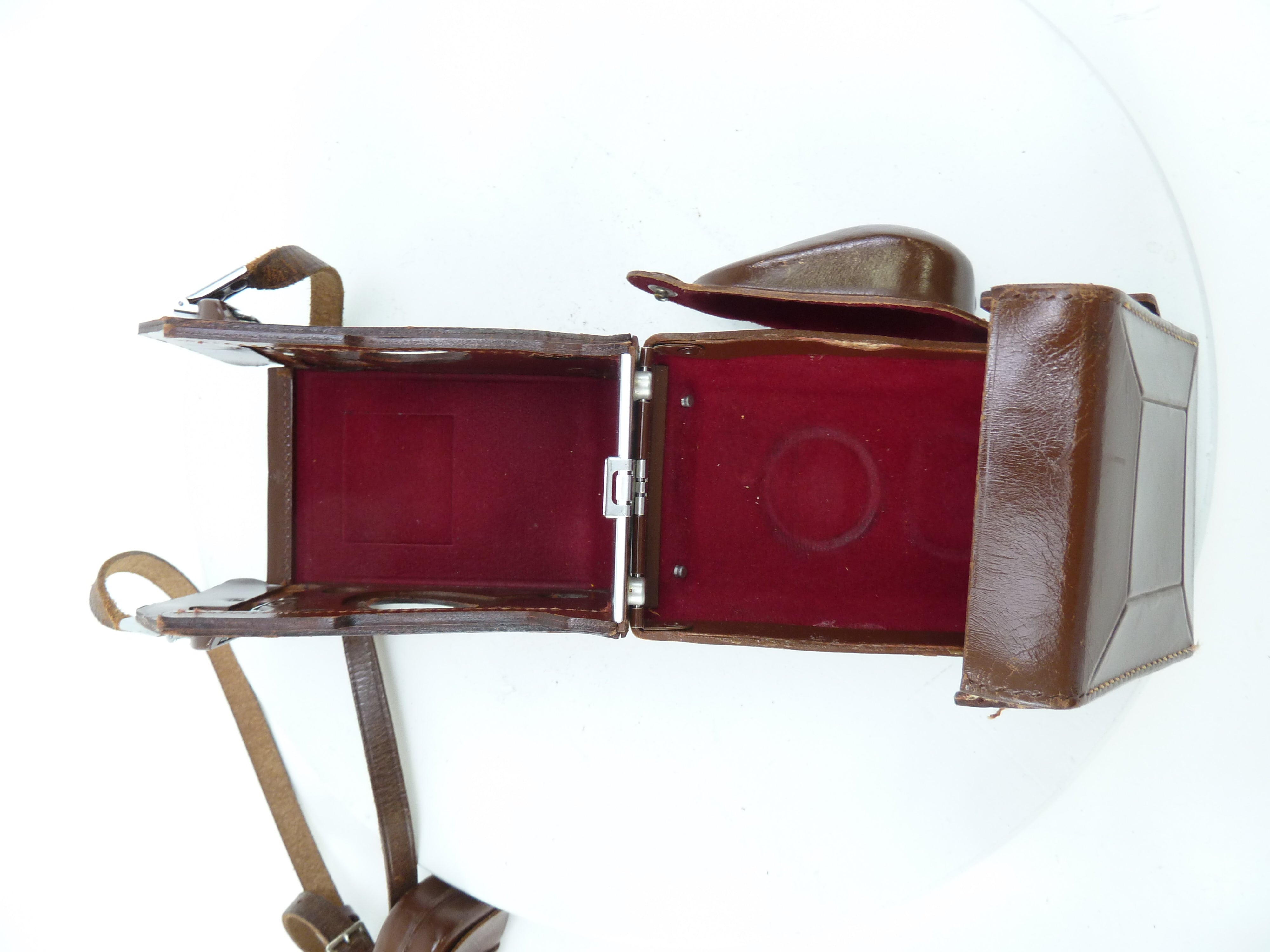 Rollei Rolleiflex 2.8F or 3.5F Eveready Case with meter Knob Cover
