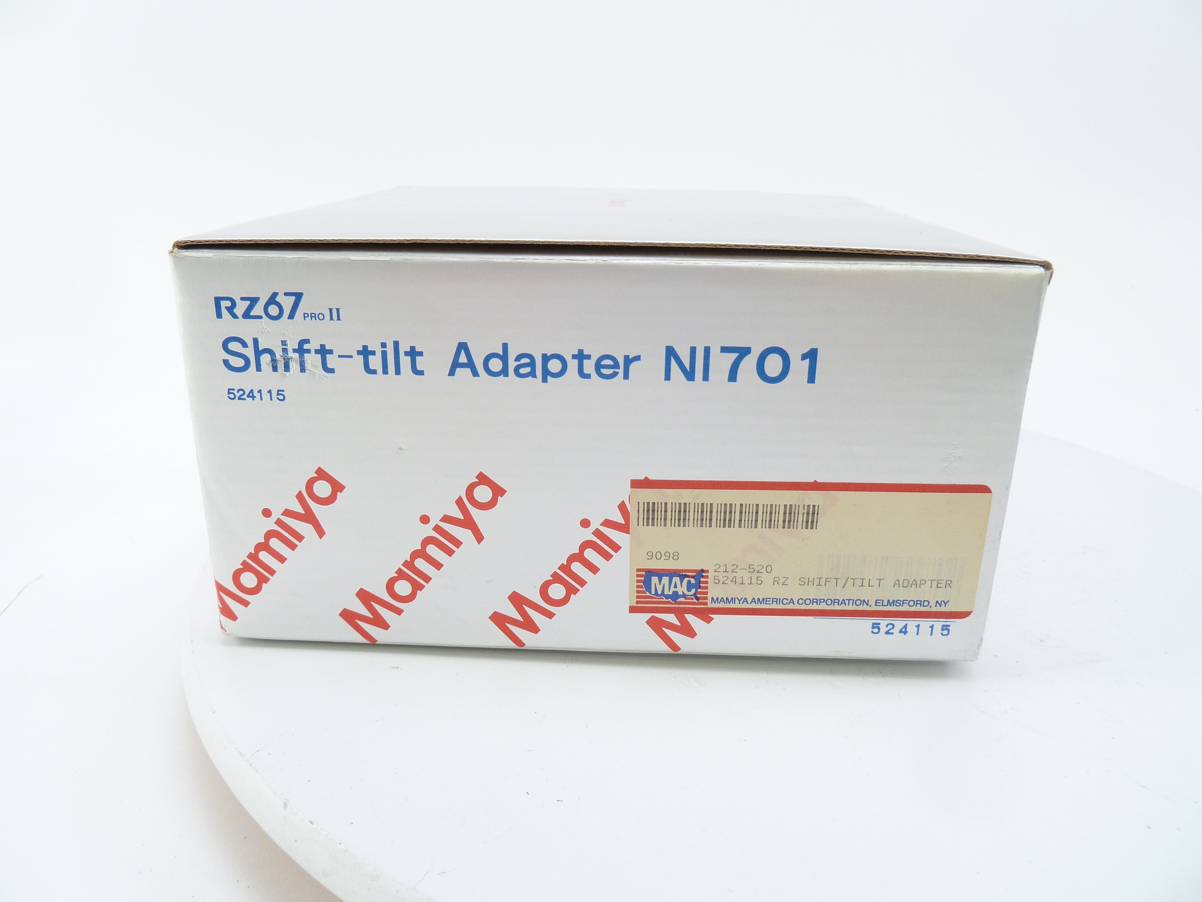 Mamiya Tilt Shift Adapter new in box