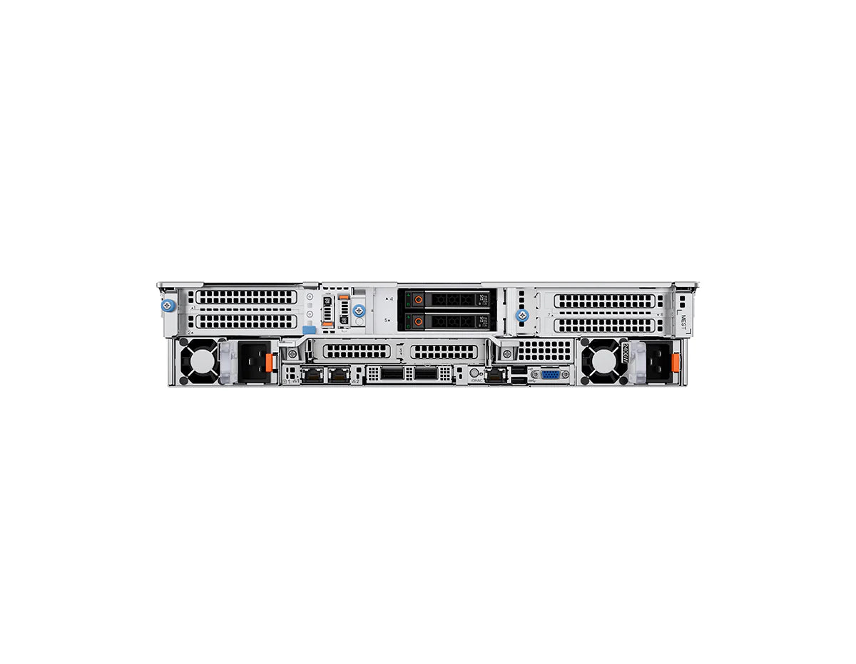 Dell R760 Server 2x Xeon Silver 4509Y 8x16GB 1x600GB HDD PER760-2x4509Y-8x16G-600GB