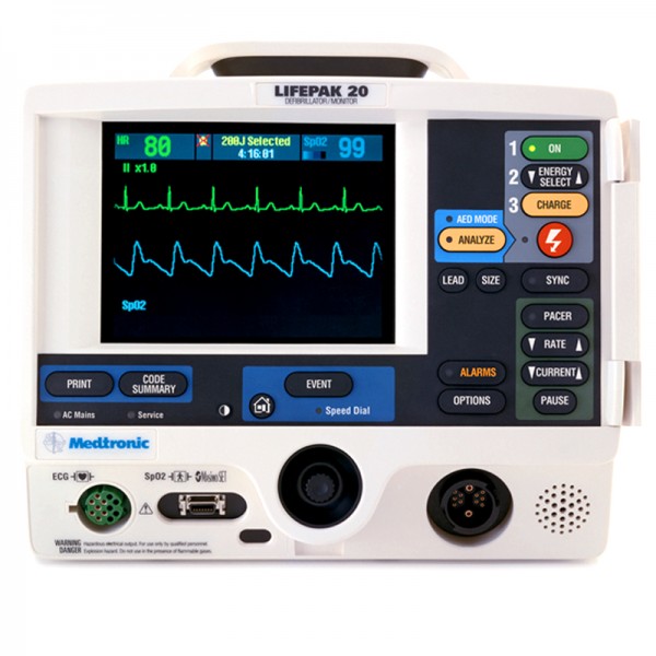 Refurbished Stryker LIFEPAK Physio Control 20 Defibrillator/Monitor