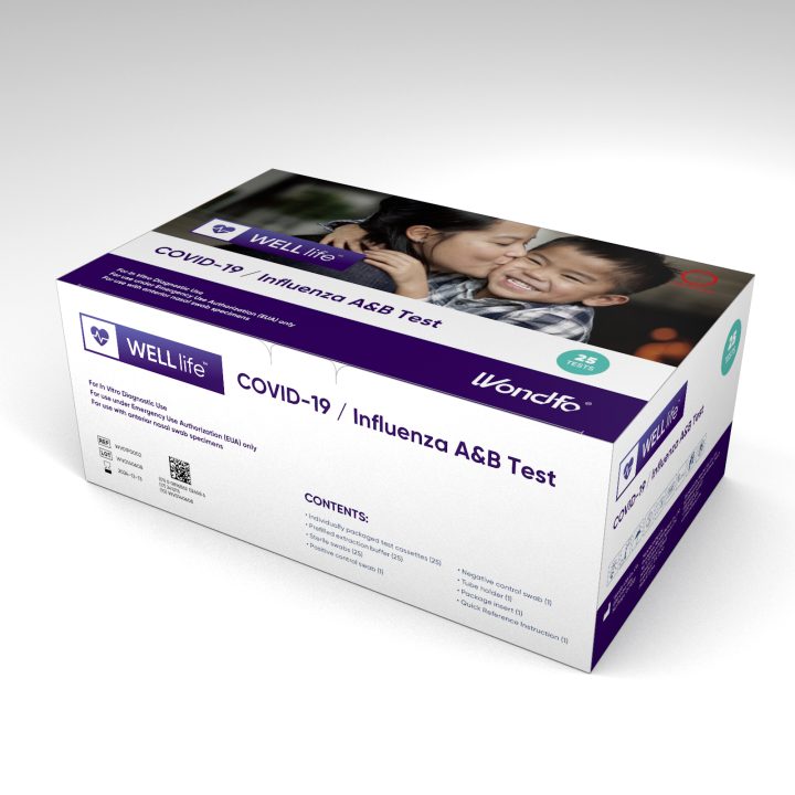 Wondfo® USA WELL life™ COVID-19/Influenza A&B Test
