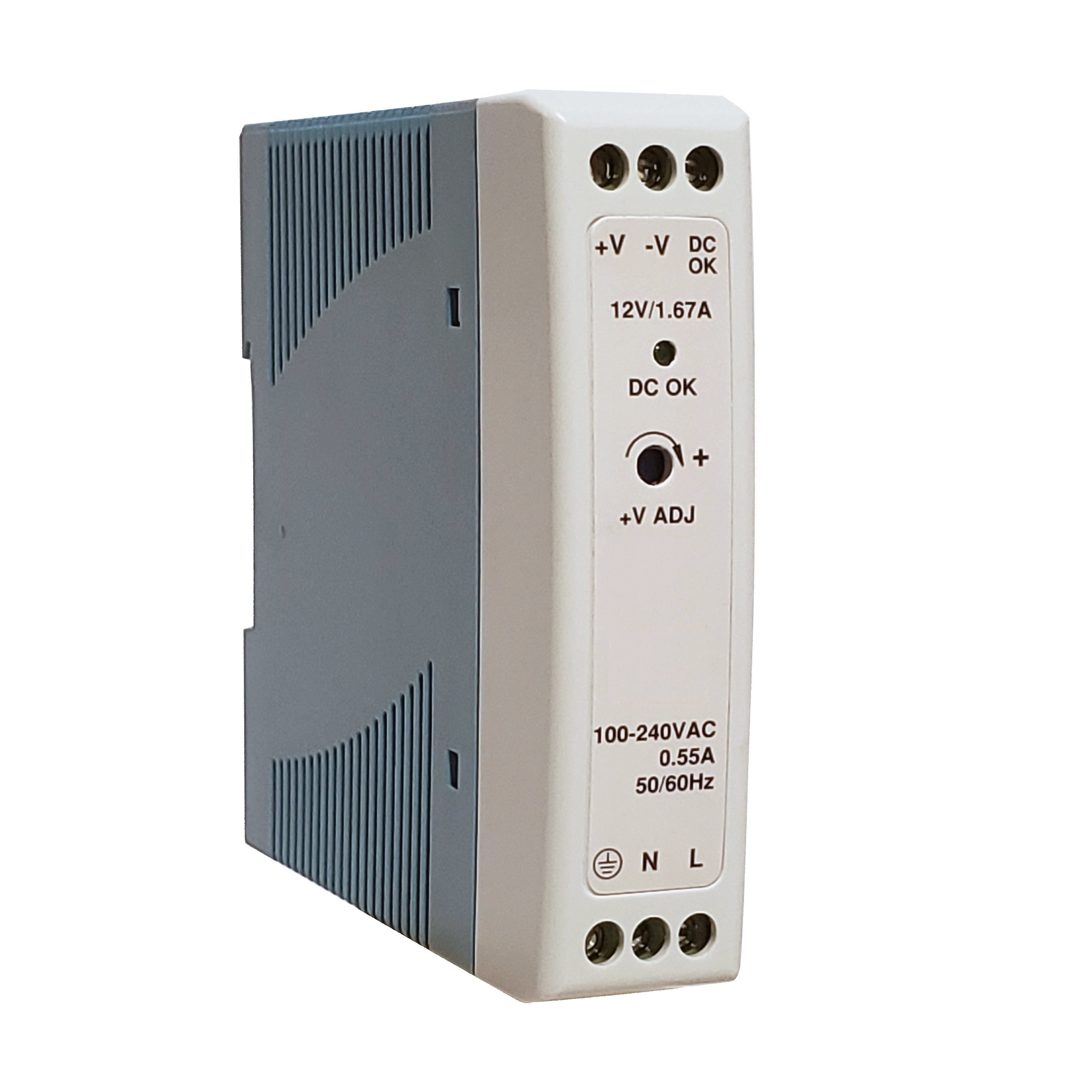 PSJ-U-DR Unregulated DIN Rail Mount Power Supplies