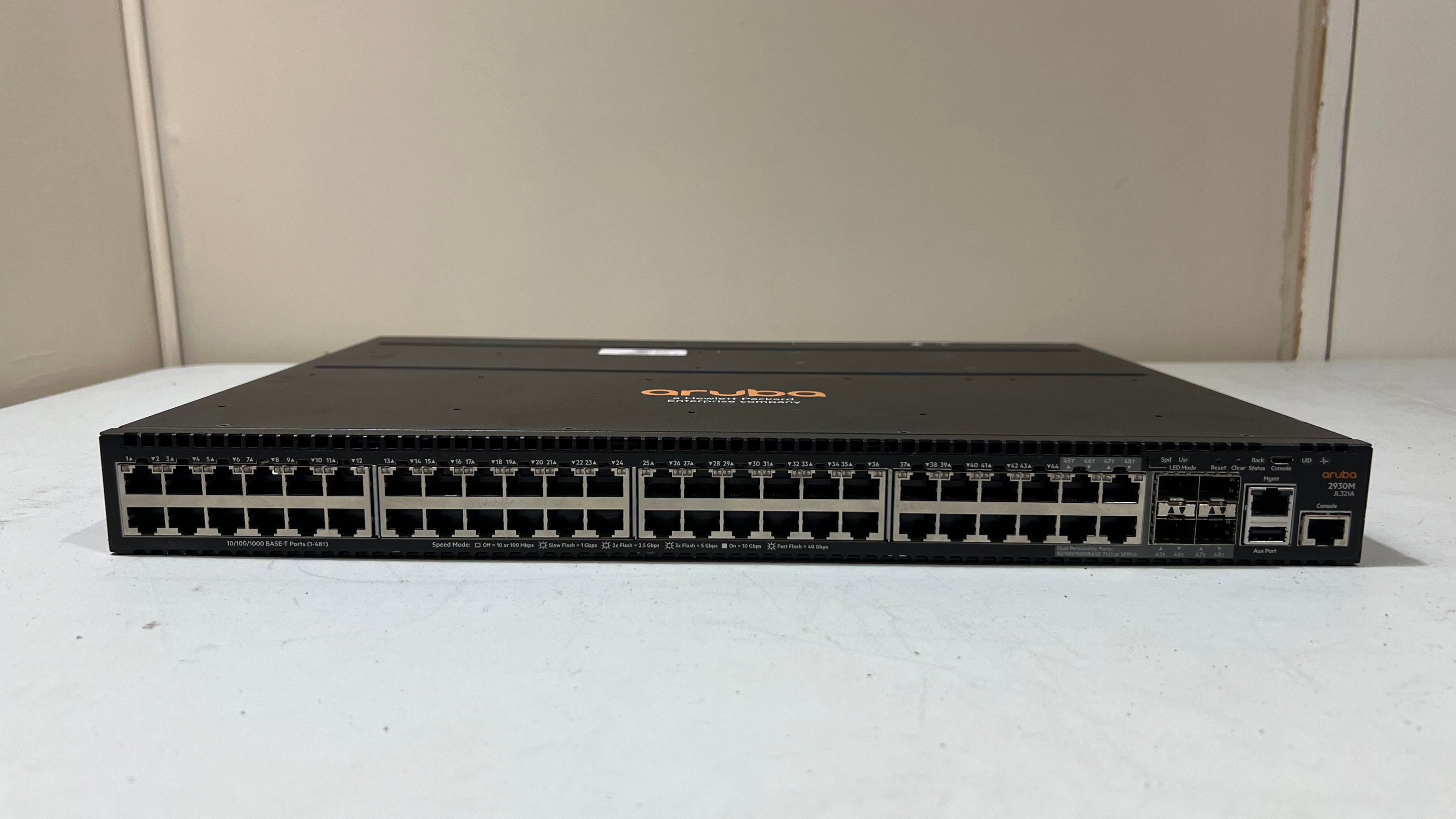 Aruba JL321A 2930M 48G 1-Slot Managed Switch | Alo Tech Solutions