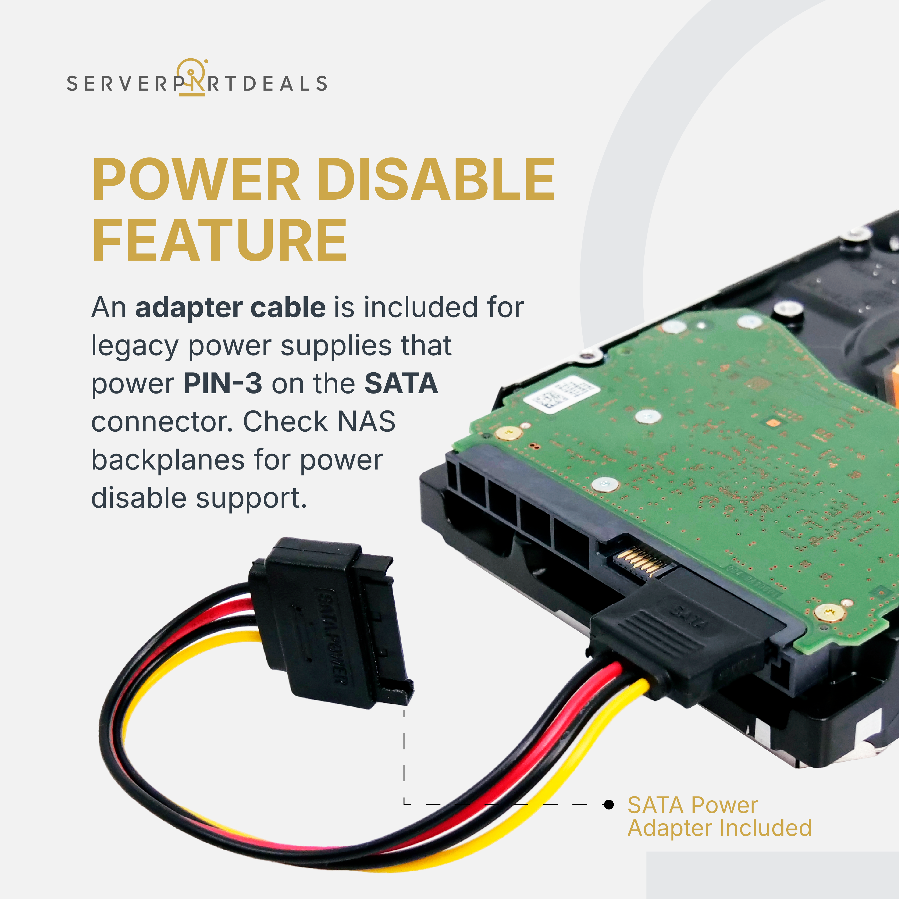 Western Digital Ultrastar DC HC530 WUH721414ALE604 14TB 7.2K RPM SATA 6Gb/s 512e 3.5in Refurbished HDD