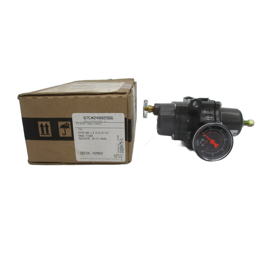 FISHER 67CF-1663-38426 67CFR-206 0-35PSI 1/4" NSMP