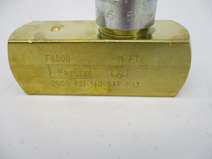 PARKER F800B-11FT 2000PSI NSNP