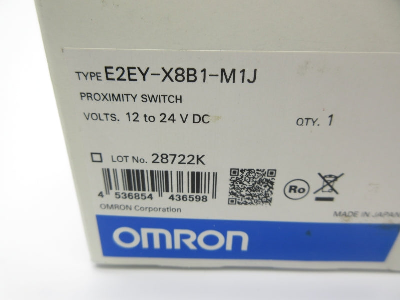 OMRON E2EY-X8B1-M1J 12-24VDC 1M NSMP