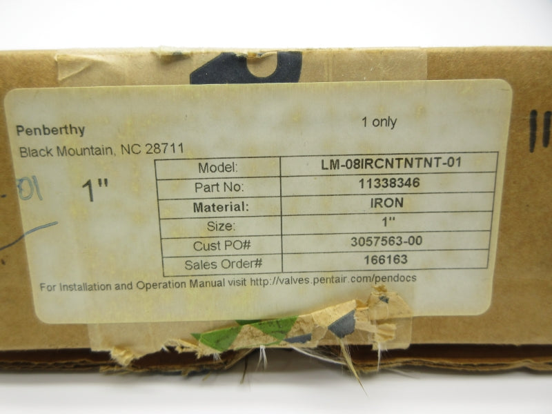 PENBERTHY LM-08IRCNTNTNT-01 11338346 1" NSMP