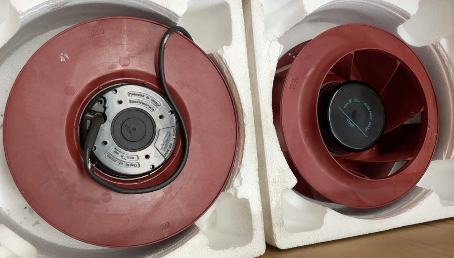 R1G225-AF11-14 Moter M1G074-BF 48V Ebm-Papst fan