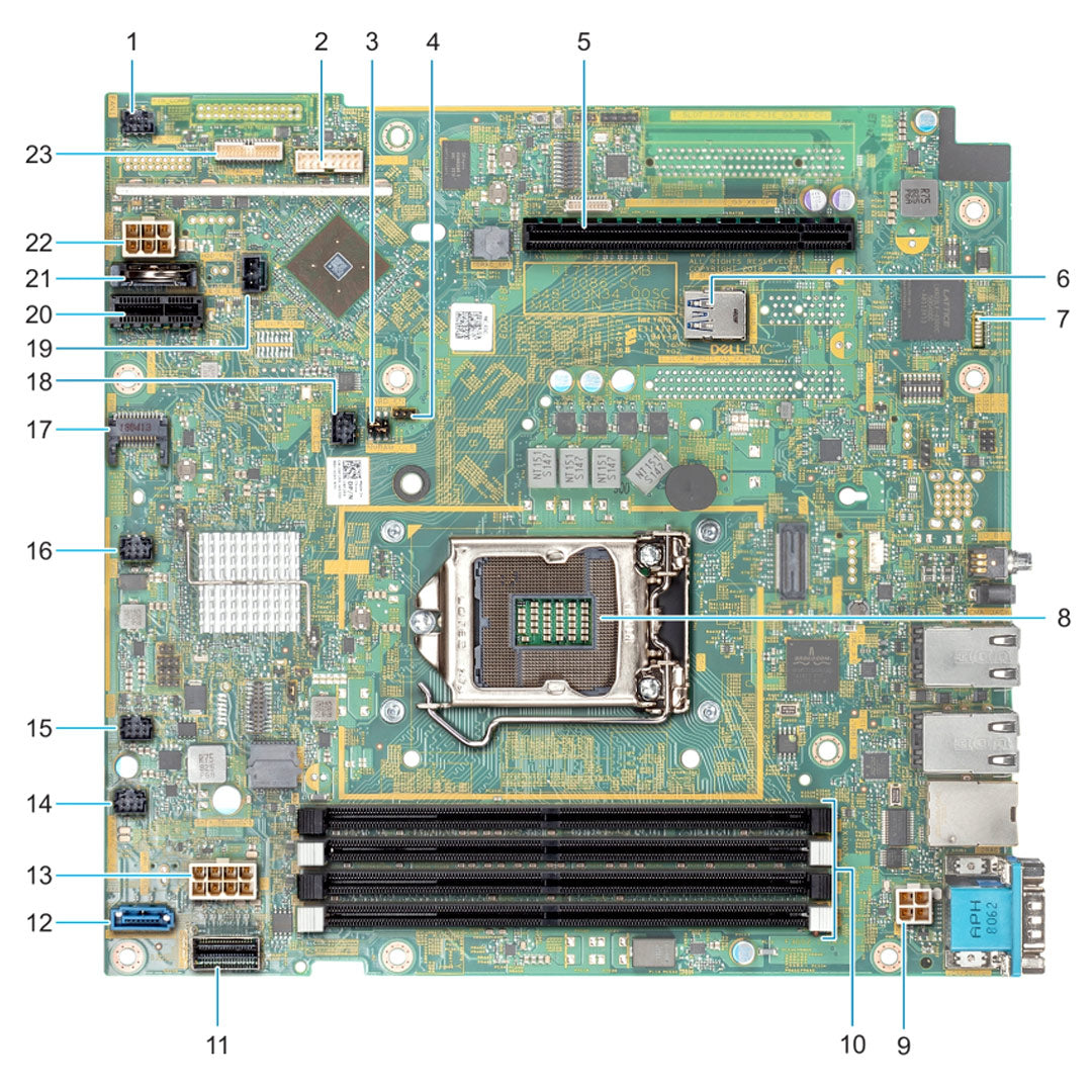 PJPW3 — System Board Motherboard | Dell PowerEdge R240