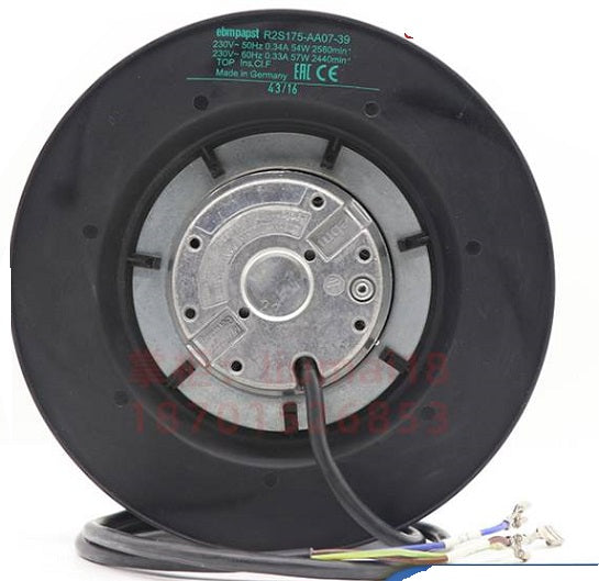 R2S175-AA07-39 ebm papst centrifugal fan