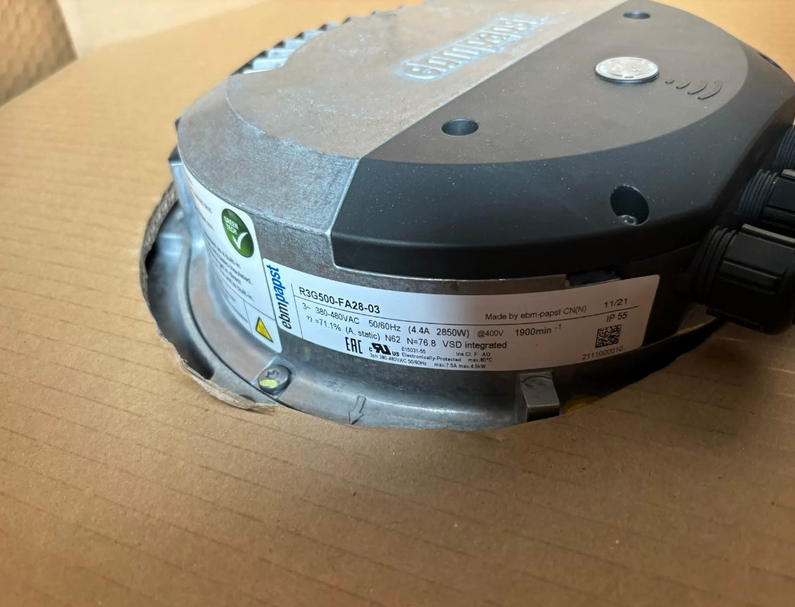 R3G500-FA28-02 ebm papst centrifugal fan