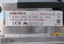 R3G560-RA24-03 ebmpapst Fans Motor M3G150-FF