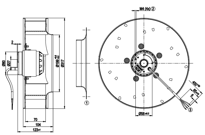 R4E310-AB16-10 ebmpapst FAN