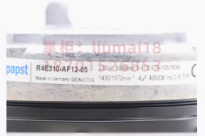 R4E310-AF12-05 Ebmpapst AC Centrifugal Fan 230V 105/150W 1430/1670Rpm 0.47/0.67A