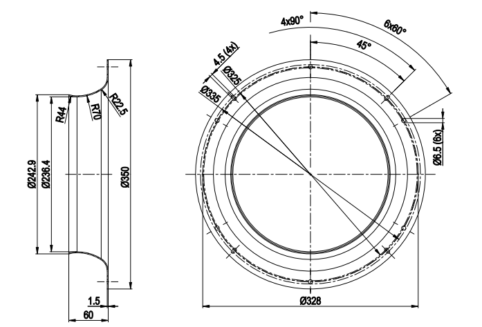 R4E355-AL02-05 Blowers & Centrifugal Fans