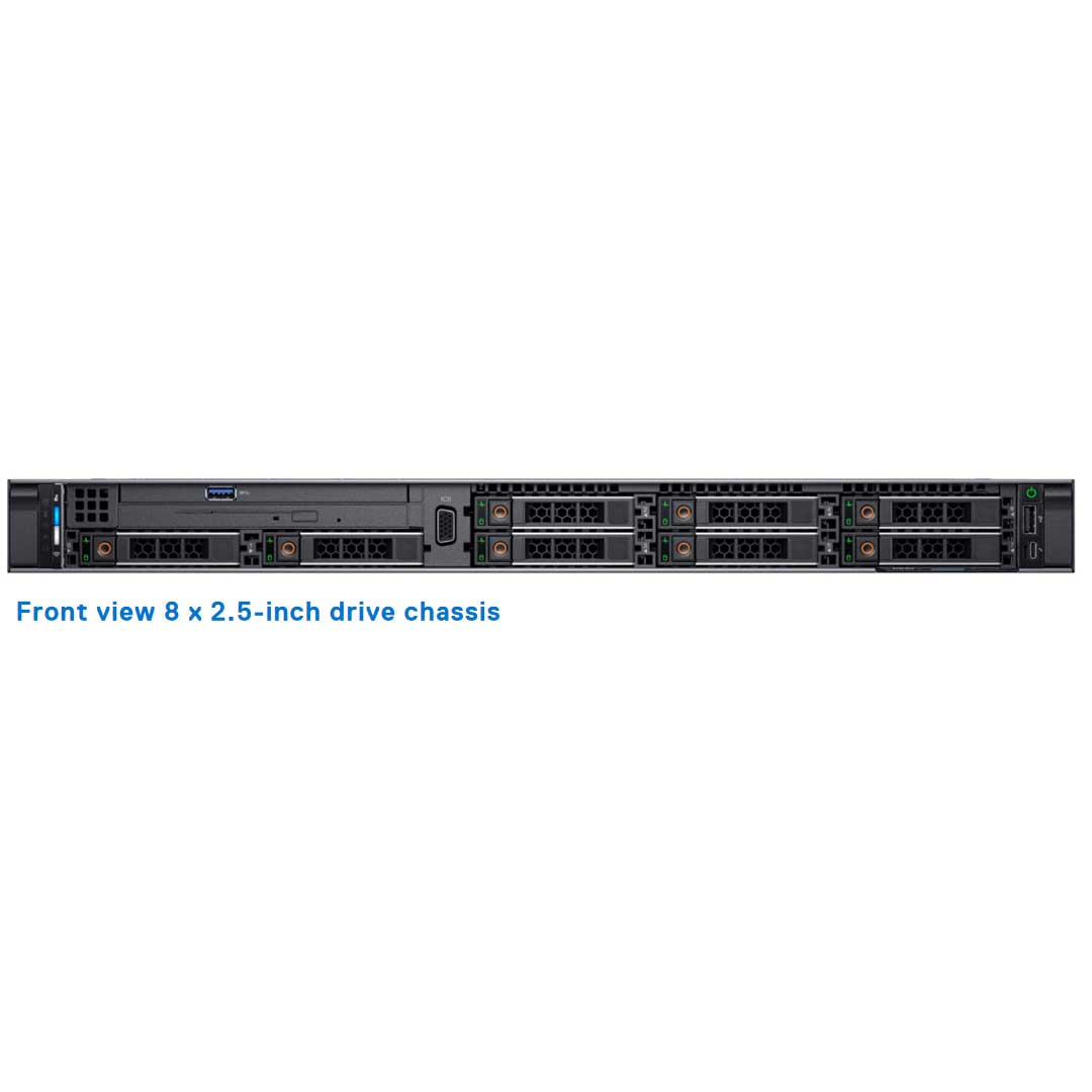8XR6N — 8x 2.5" SAS/SATA Rack Chassis | Refurbished Dell PowerEdge R640