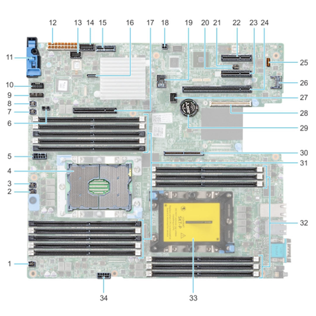 0X290 — System Board Motherboard | Dell PowerEdge R740xd2