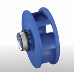 RH31C-ZIK.DC.1R ZIEHL-ABEGG centrifugal fan 380/480v 2.5kW 50/60HZ