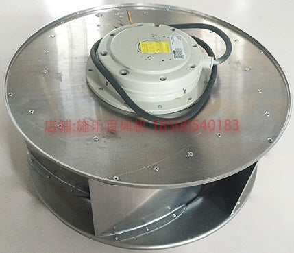 Brand new RH50M-4DK.6K.1R ZIEHL-ABEGG centrifugal fan 3-230/460V 1.25/1.95kW 5.5/2.7A 1370/1580rpm 50/60HZ