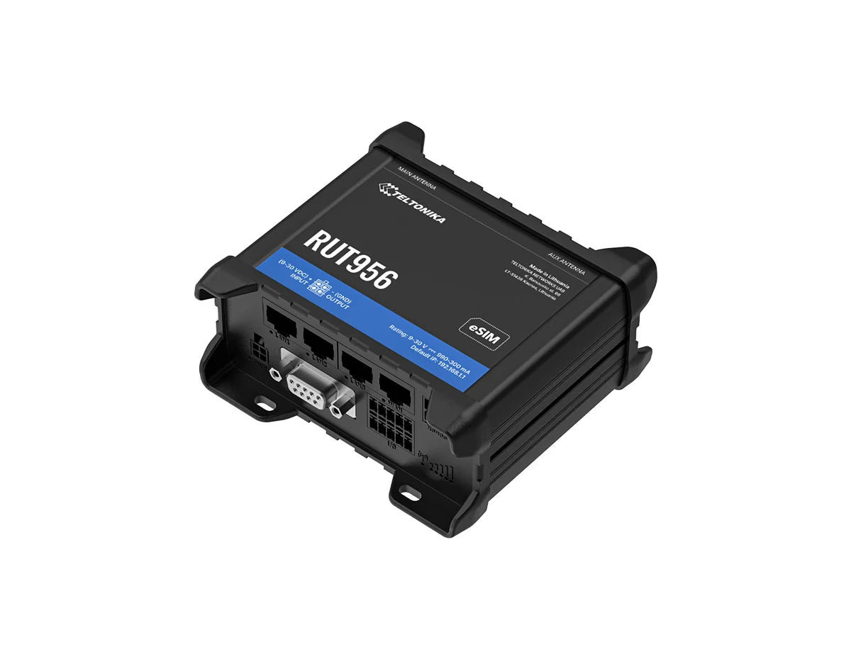 Teltonika RUT956 Industrial Cellular 4G LTE Router (RUT956400500)