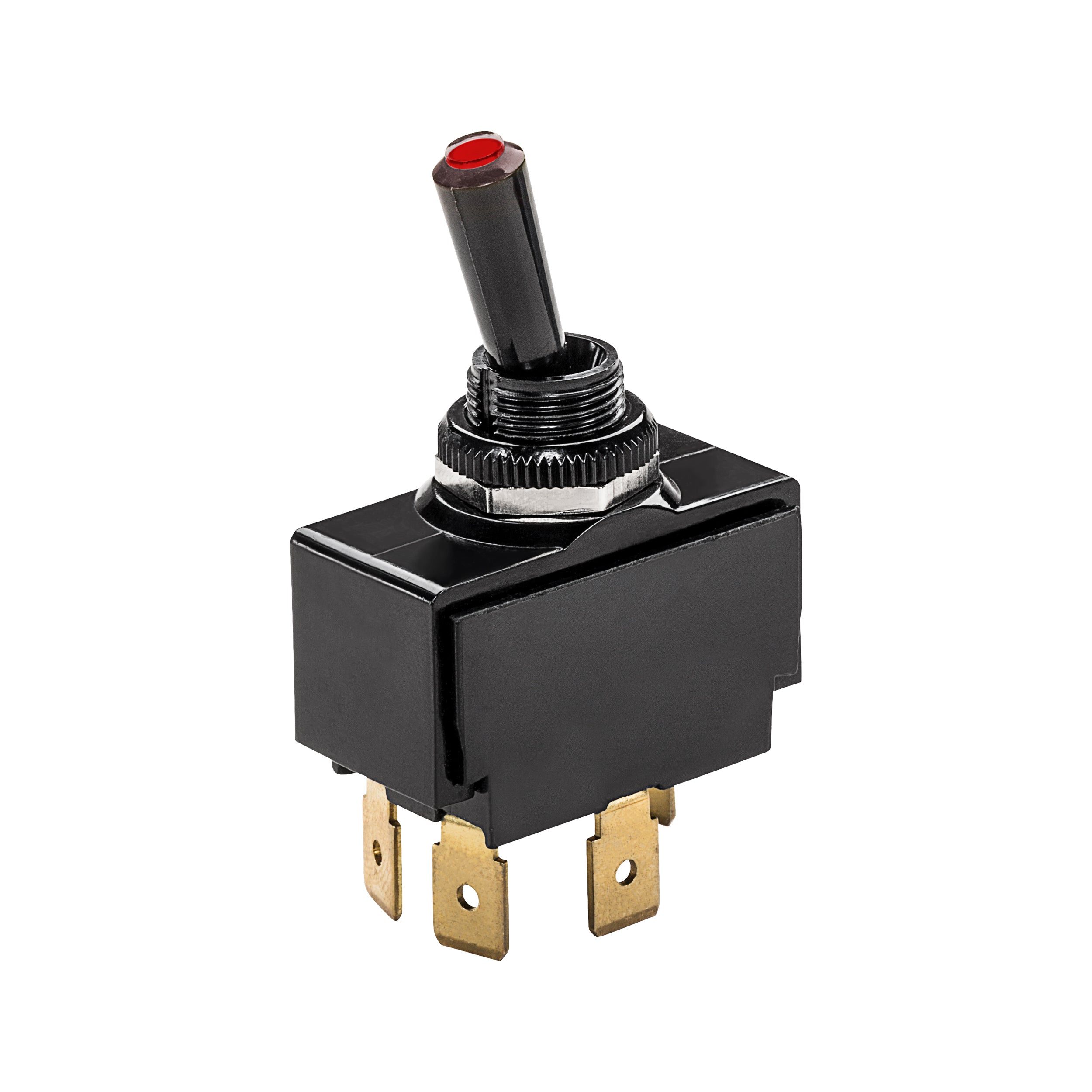 Whitecap Lighted Tip Toggle Switches Brass Bakelite S-7052 S-7053 S-7054 S-7056