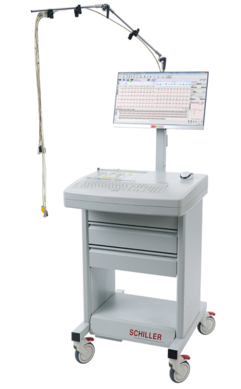 ECG Stress Test System. Cardiovit CS-200 Excellence w/ Interpretation. DICOM Connectivity & Worklist