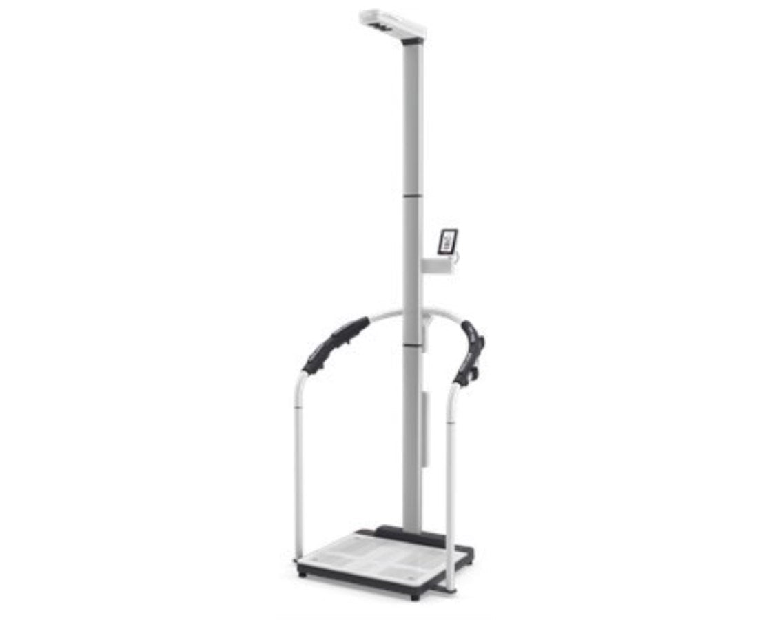 BIA Platform mBCA 554 Body Composition Analyzer with Handrail & Short Ultrasonic Height Measurement