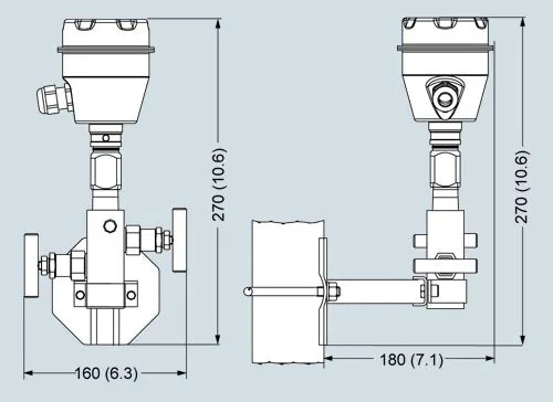 SIEMENS SITRANS P300 Digital Pressure Transmitter 7MF802 7MF812