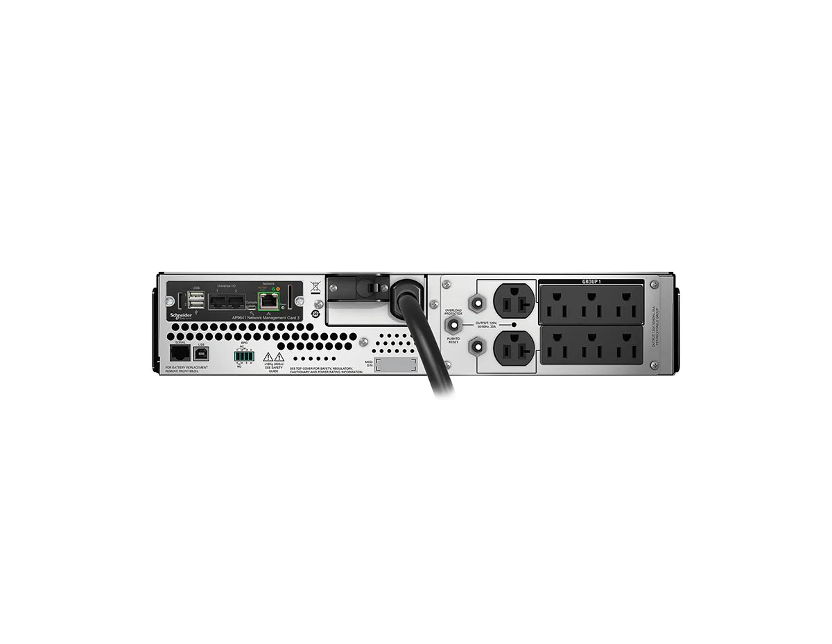 APC SMT3000RM2UNC - Smart-UPS 3kVA Line-Interactive 2U Rackmount